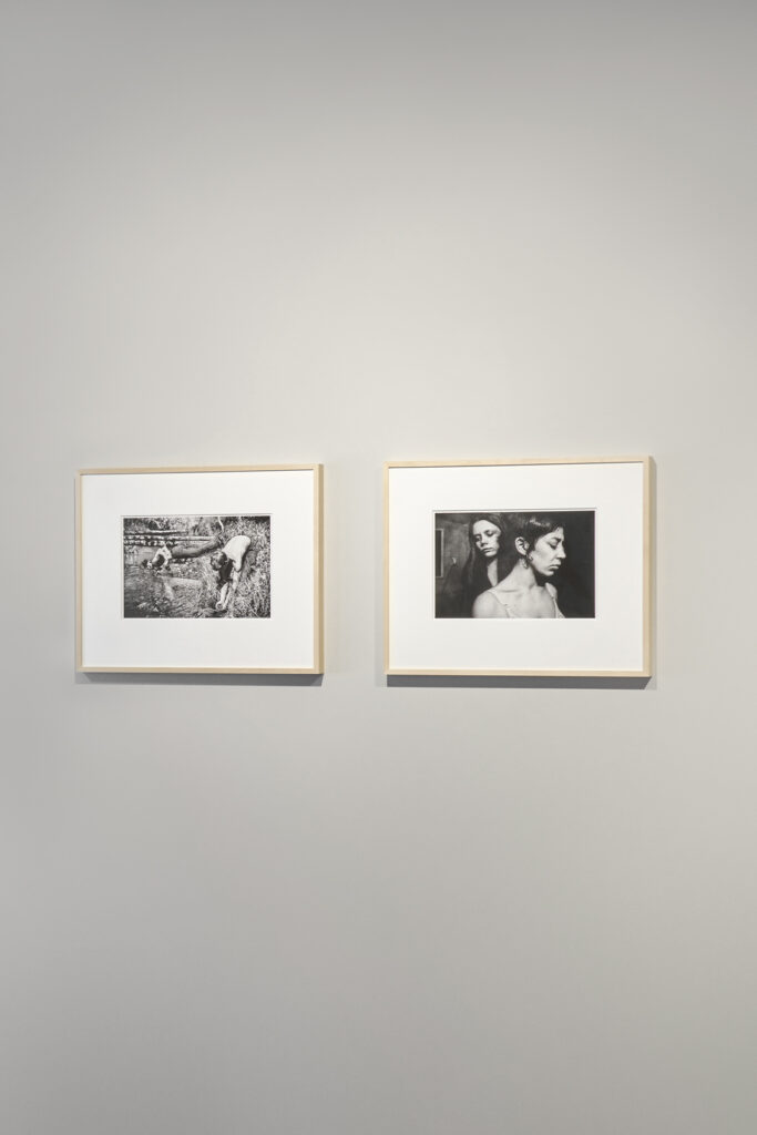 Two framed images